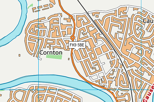 FK9 5BE map - OS VectorMap District (Ordnance Survey) FK9 5BE map - OS VectorMap District (Ordnance Survey)