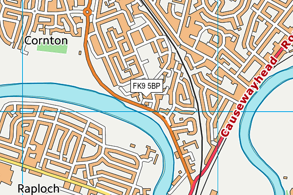 FK9 5BP map - OS VectorMap District (Ordnance Survey) FK9 5BP map - OS VectorMap District (Ordnance Survey)