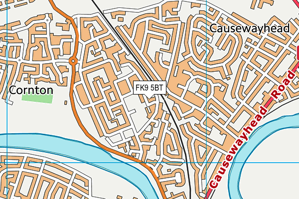 FK9 5BT map - OS VectorMap District (Ordnance Survey) FK9 5BT map - OS VectorMap District (Ordnance Survey)