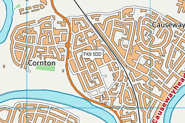 FK9 5DD map - OS VectorMap District (Ordnance Survey) FK9 5DD map - OS VectorMap District (Ordnance Survey)
