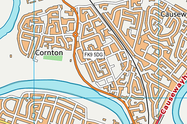 FK9 5DG map - OS VectorMap District (Ordnance Survey) FK9 5DG map - OS VectorMap District (Ordnance Survey)