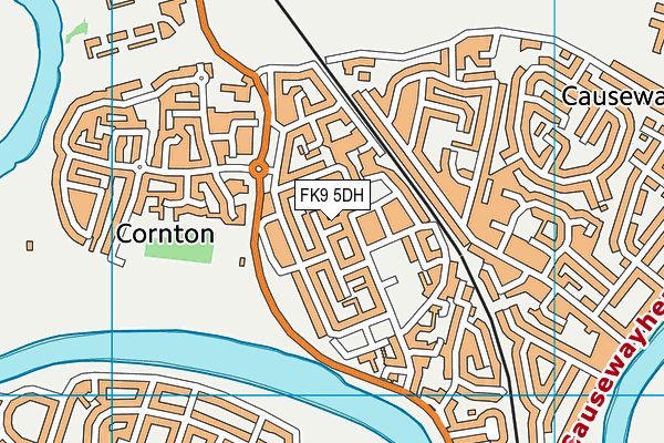 FK9 5DH map - OS VectorMap District (Ordnance Survey) FK9 5DH map - OS VectorMap District (Ordnance Survey)