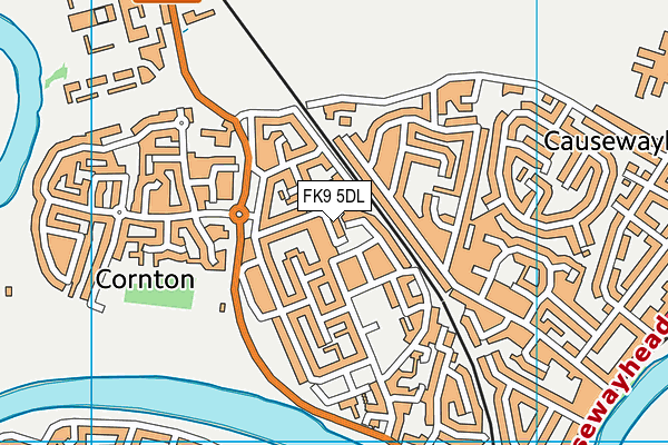 FK9 5DL map - OS VectorMap District (Ordnance Survey) FK9 5DL map - OS VectorMap District (Ordnance Survey)
