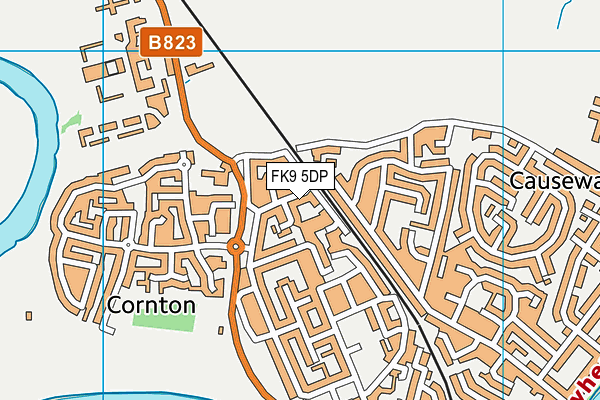 FK9 5DP map - OS VectorMap District (Ordnance Survey) FK9 5DP map - OS VectorMap District (Ordnance Survey)