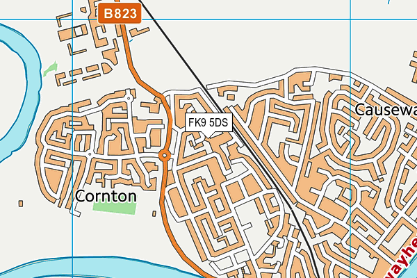 FK9 5DS map - OS VectorMap District (Ordnance Survey) FK9 5DS map - OS VectorMap District (Ordnance Survey)