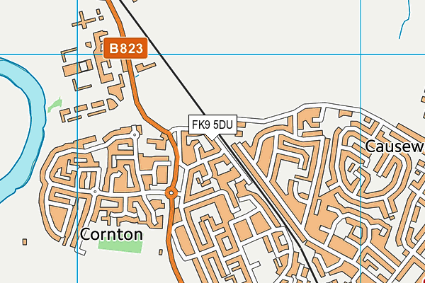 FK9 5DU map - OS VectorMap District (Ordnance Survey) FK9 5DU map - OS VectorMap District (Ordnance Survey)