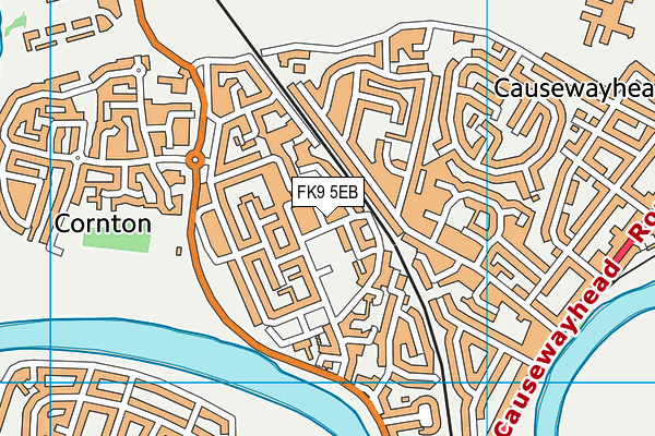 FK9 5EB map - OS VectorMap District (Ordnance Survey) FK9 5EB map - OS VectorMap District (Ordnance Survey)