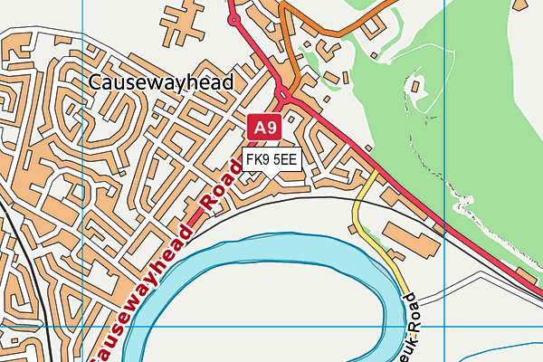FK9 5EE map - OS VectorMap District (Ordnance Survey) FK9 5EE map - OS VectorMap District (Ordnance Survey)