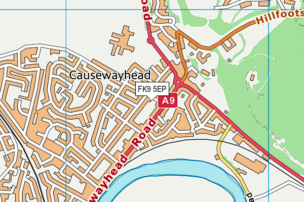 FK9 5EP map - OS VectorMap District (Ordnance Survey) FK9 5EP map - OS VectorMap District (Ordnance Survey)
