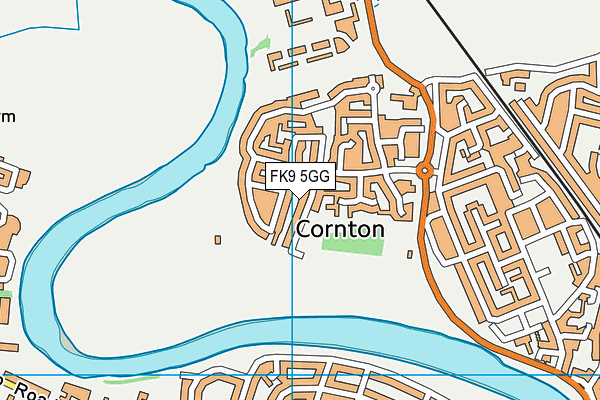 FK9 5GG map - OS VectorMap District (Ordnance Survey) FK9 5GG map - OS VectorMap District (Ordnance Survey)