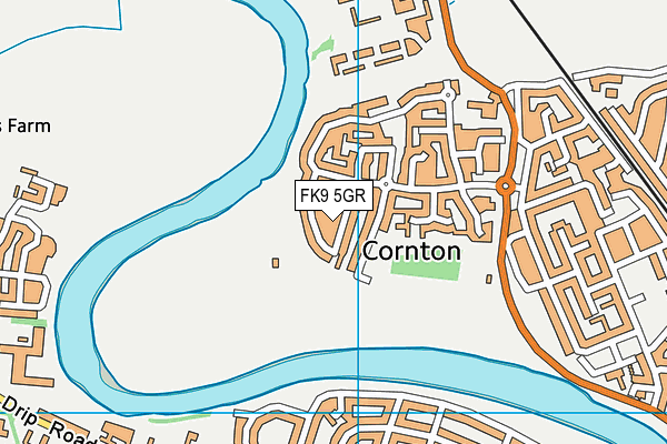 FK9 5GR map - OS VectorMap District (Ordnance Survey) FK9 5GR map - OS VectorMap District (Ordnance Survey)