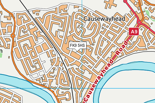 FK9 5HS map - OS VectorMap District (Ordnance Survey) FK9 5HS map - OS VectorMap District (Ordnance Survey)