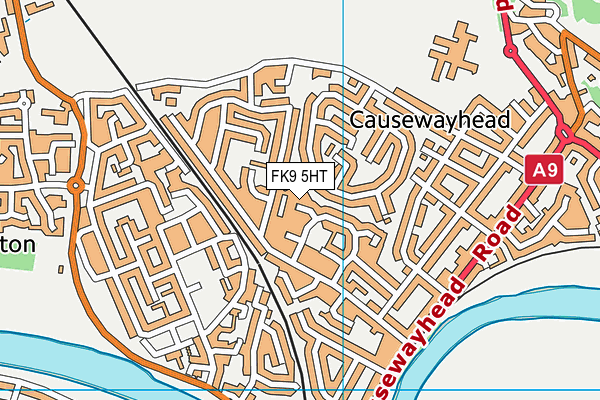 FK9 5HT map - OS VectorMap District (Ordnance Survey) FK9 5HT map - OS VectorMap District (Ordnance Survey)
