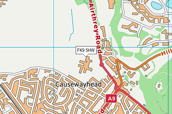 FK9 5HW map - OS VectorMap District (Ordnance Survey) FK9 5HW map - OS VectorMap District (Ordnance Survey)