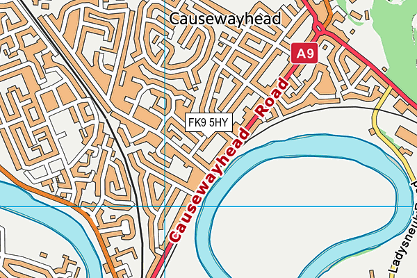 FK9 5HY map - OS VectorMap District (Ordnance Survey) FK9 5HY map - OS VectorMap District (Ordnance Survey)
