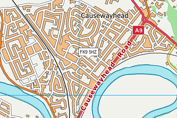 FK9 5HZ map - OS VectorMap District (Ordnance Survey) FK9 5HZ map - OS VectorMap District (Ordnance Survey)