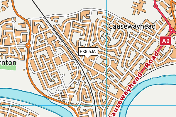 FK9 5JA map - OS VectorMap District (Ordnance Survey) FK9 5JA map - OS VectorMap District (Ordnance Survey)