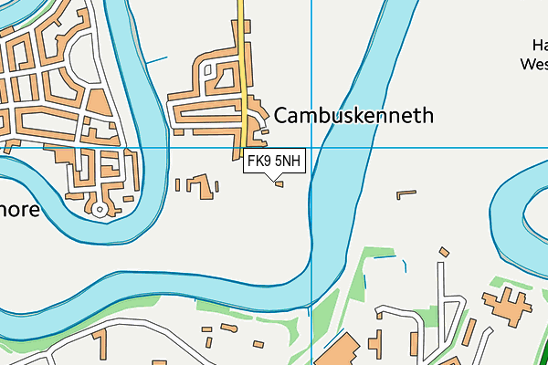 FK9 5NH map - OS VectorMap District (Ordnance Survey) FK9 5NH map - OS VectorMap District (Ordnance Survey)
