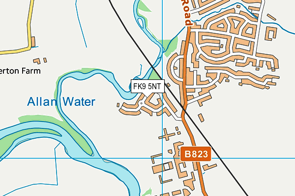 FK9 5NT map - OS VectorMap District (Ordnance Survey) FK9 5NT map - OS VectorMap District (Ordnance Survey)