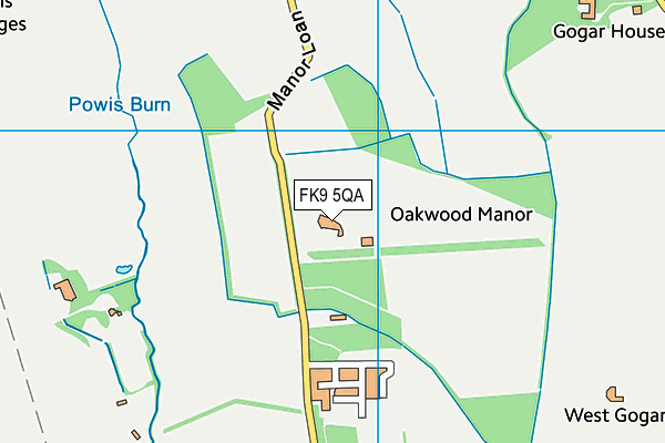 FK9 5QA map - OS VectorMap District (Ordnance Survey) FK9 5QA map - OS VectorMap District (Ordnance Survey)