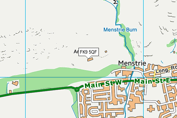 FK9 5QF map - OS VectorMap District (Ordnance Survey) FK9 5QF map - OS VectorMap District (Ordnance Survey)