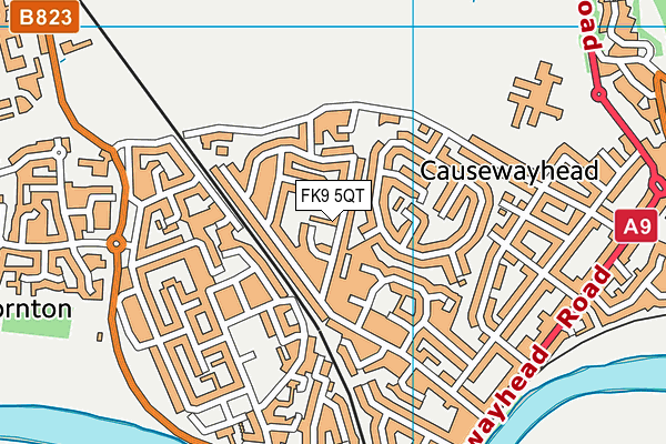 FK9 5QT map - OS VectorMap District (Ordnance Survey) FK9 5QT map - OS VectorMap District (Ordnance Survey)