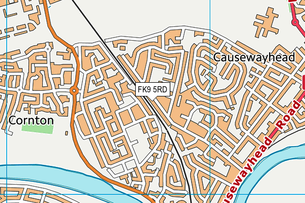 FK9 5RD map - OS VectorMap District (Ordnance Survey) FK9 5RD map - OS VectorMap District (Ordnance Survey)