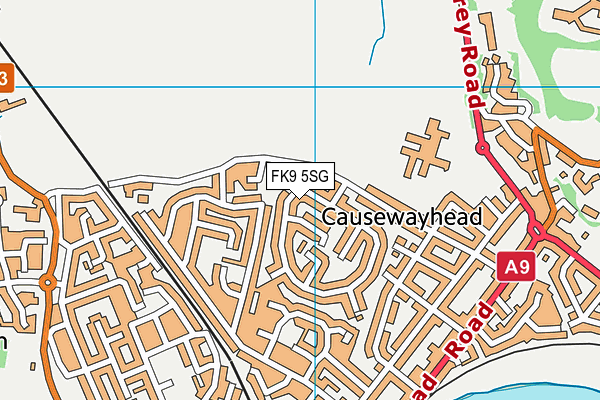 FK9 5SG map - OS VectorMap District (Ordnance Survey) FK9 5SG map - OS VectorMap District (Ordnance Survey)