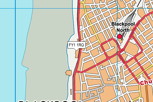 FY1 1RQ map - OS VectorMap District (Ordnance Survey) FY1 1RQ map - OS VectorMap District (Ordnance Survey)