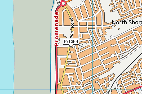 FY1 2HH map - OS VectorMap District (Ordnance Survey) FY1 2HH map - OS VectorMap District (Ordnance Survey)