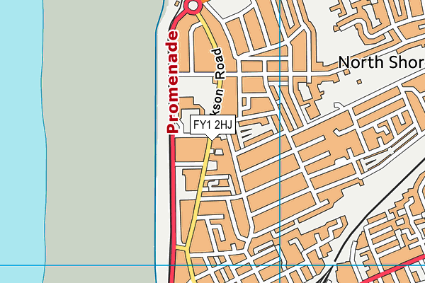 FY1 2HJ map - OS VectorMap District (Ordnance Survey) FY1 2HJ map - OS VectorMap District (Ordnance Survey)