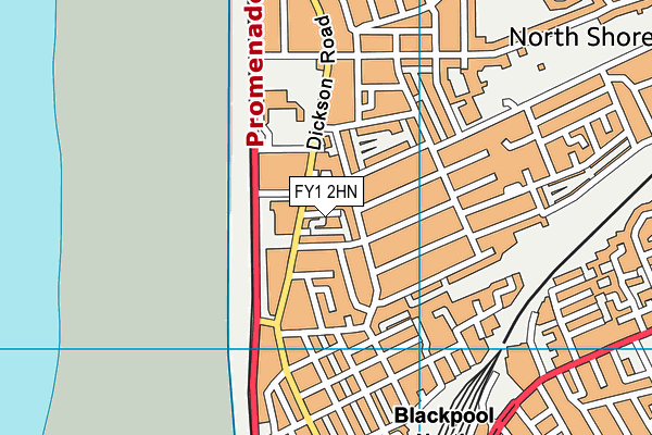 FY1 2HN map - OS VectorMap District (Ordnance Survey) FY1 2HN map - OS VectorMap District (Ordnance Survey)