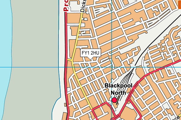 FY1 2HU map - OS VectorMap District (Ordnance Survey) FY1 2HU map - OS VectorMap District (Ordnance Survey)