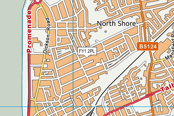 FY1 2PL map - OS VectorMap District (Ordnance Survey) FY1 2PL map - OS VectorMap District (Ordnance Survey)