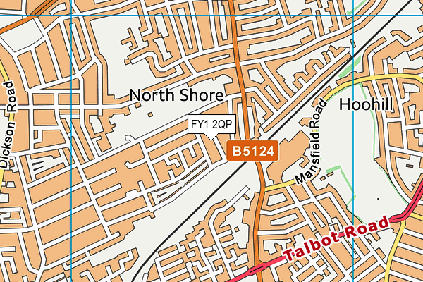 FY1 2QP map - OS VectorMap District (Ordnance Survey) FY1 2QP map - OS VectorMap District (Ordnance Survey)