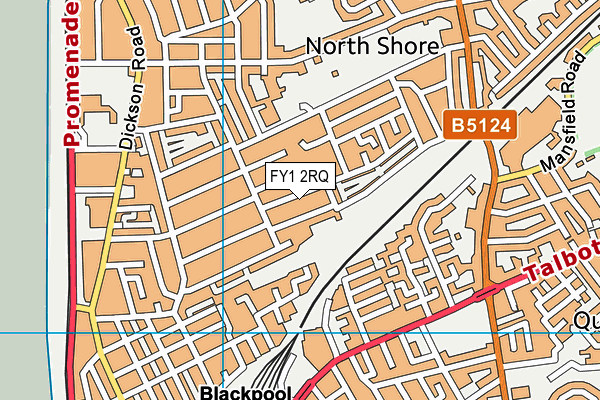 FY1 2RQ map - OS VectorMap District (Ordnance Survey) FY1 2RQ map - OS VectorMap District (Ordnance Survey)