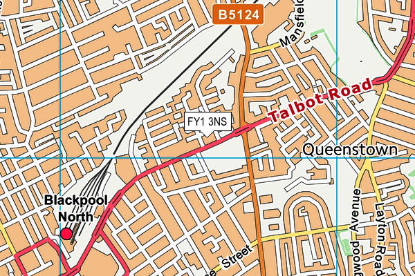 FY1 3NS map - OS VectorMap District (Ordnance Survey) FY1 3NS map - OS VectorMap District (Ordnance Survey)