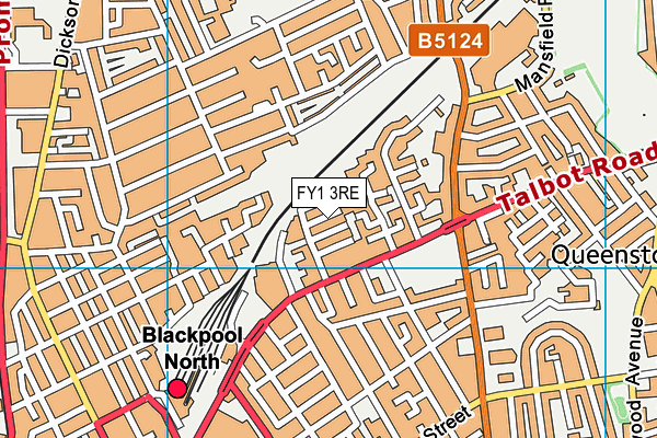 FY1 3RE map - OS VectorMap District (Ordnance Survey) FY1 3RE map - OS VectorMap District (Ordnance Survey)