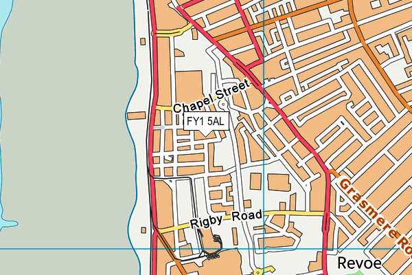 FY1 5AL map - OS VectorMap District (Ordnance Survey) FY1 5AL map - OS VectorMap District (Ordnance Survey)