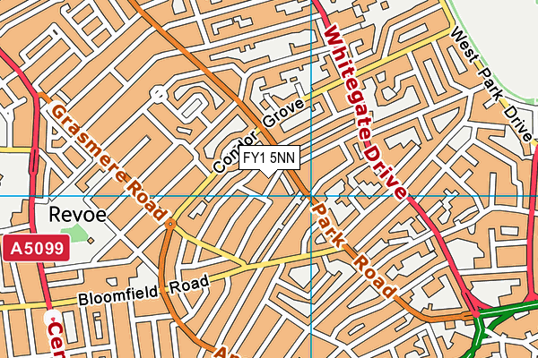 FY1 5NN map - OS VectorMap District (Ordnance Survey) FY1 5NN map - OS VectorMap District (Ordnance Survey)