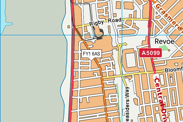 FY1 6AS map - OS VectorMap District (Ordnance Survey) FY1 6AS map - OS VectorMap District (Ordnance Survey)