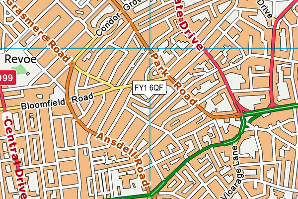FY1 6QF map - OS VectorMap District (Ordnance Survey) FY1 6QF map - OS VectorMap District (Ordnance Survey)