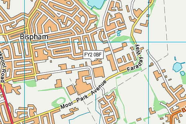 FY2 0BF map - OS VectorMap District (Ordnance Survey) FY2 0BF map - OS VectorMap District (Ordnance Survey)