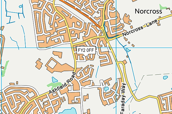FY2 0FF map - OS VectorMap District (Ordnance Survey) FY2 0FF map - OS VectorMap District (Ordnance Survey)