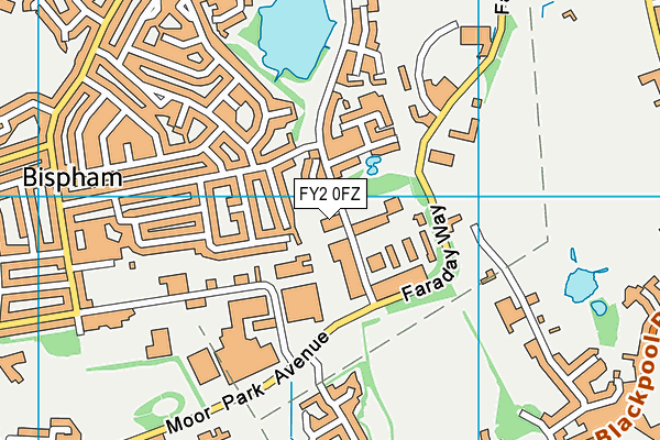 FY2 0FZ map - OS VectorMap District (Ordnance Survey) FY2 0FZ map - OS VectorMap District (Ordnance Survey)