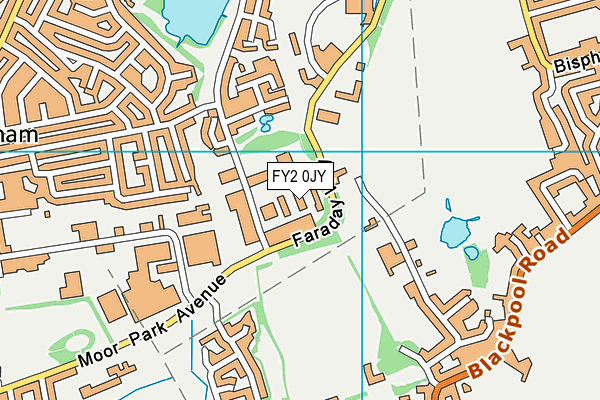 FY2 0JY map - OS VectorMap District (Ordnance Survey) FY2 0JY map - OS VectorMap District (Ordnance Survey)