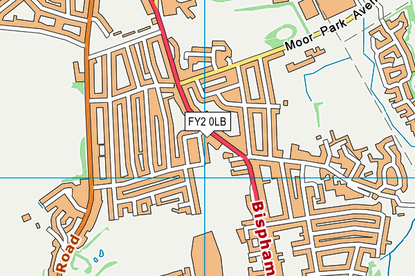 FY2 0LB map - OS VectorMap District (Ordnance Survey) FY2 0LB map - OS VectorMap District (Ordnance Survey)