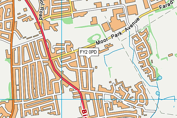 FY2 0PD map - OS VectorMap District (Ordnance Survey) FY2 0PD map - OS VectorMap District (Ordnance Survey)