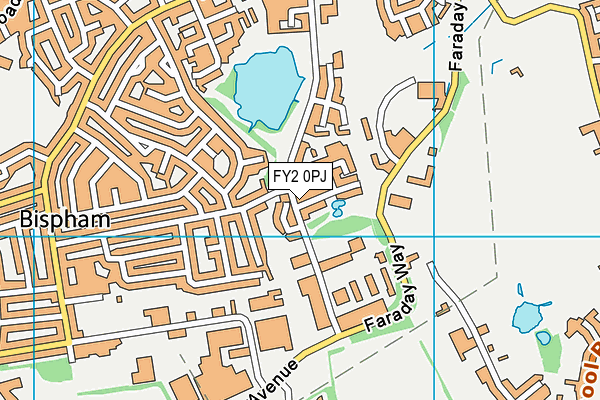 FY2 0PJ map - OS VectorMap District (Ordnance Survey) FY2 0PJ map - OS VectorMap District (Ordnance Survey)