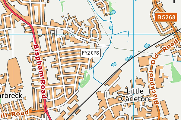 FY2 0PS map - OS VectorMap District (Ordnance Survey) FY2 0PS map - OS VectorMap District (Ordnance Survey)